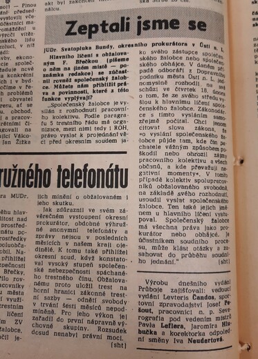 Odsouzení anonymu (Průboj)