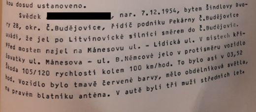 Červená Škoda nedá později vyšetřovatelům spát (zdroj: ABS)